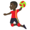 Person Playing Handball - Black emoji on Emojione